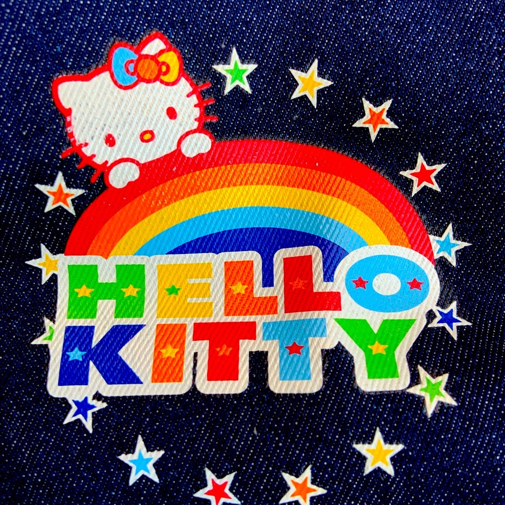 Brand new small denim tote